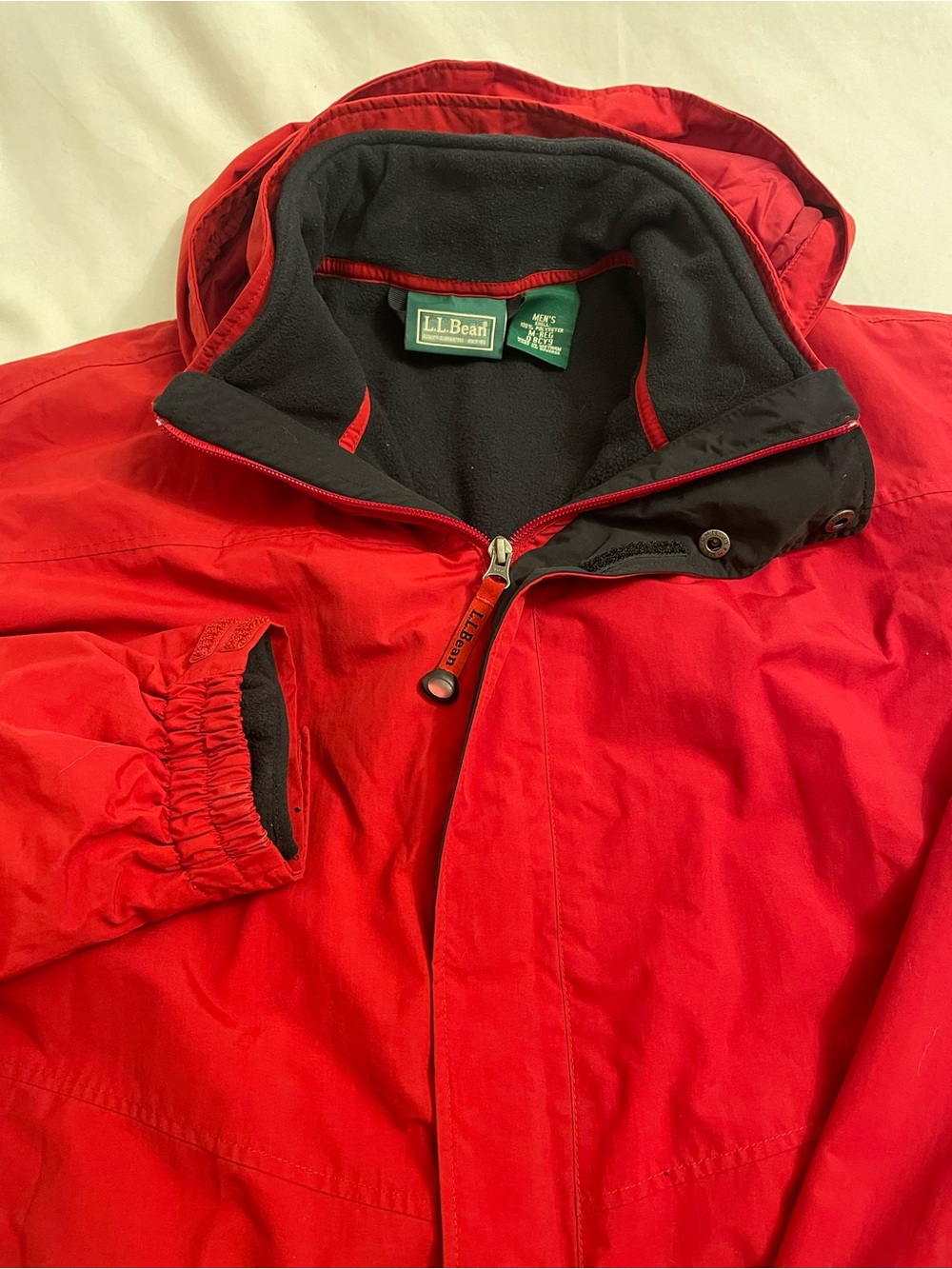 Vintage L.L. Bean 3-in-1 Weather Challenger Jacket Red Men’s Medium Gorpcore